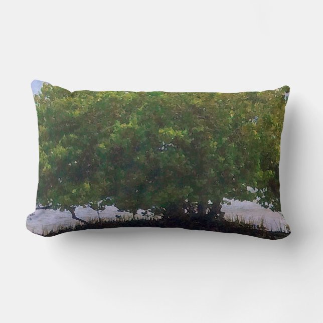 Mangrove on the Gulf Lumbar Cushion (Front)