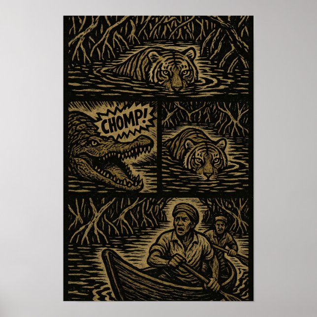Mangrove Predator Comic Poster (Front)