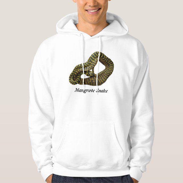 Mangrove Snake Basic Hooded Sweatshirt (Front)