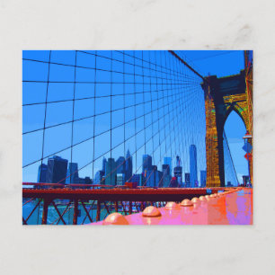 Manhattan 3000 postcard