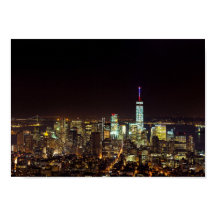 Manhattan After Dark – New York Skyline Photograph