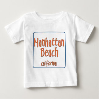 Manhattan Beach California BlueBox Baby T-Shirt