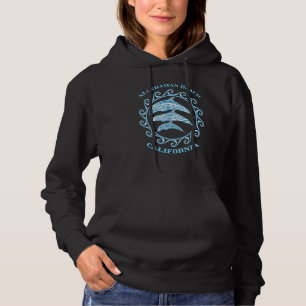 Manhattan Beach California Tribal Dolphins Ocean A Hoodie