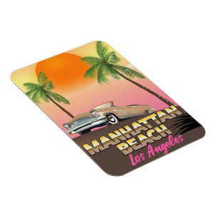 Manhattan beach Los Angeles Magnet
