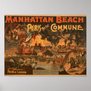 Manhattan Beach - Paris and the Commune Play Poster