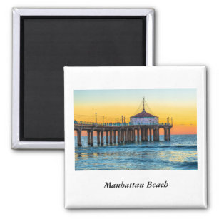 Manhattan Beach Pier Magnet