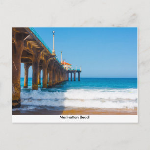 Manhattan Beach Pier Postcard