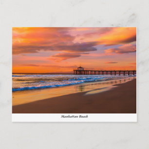 Manhattan Beach Pier Postcard