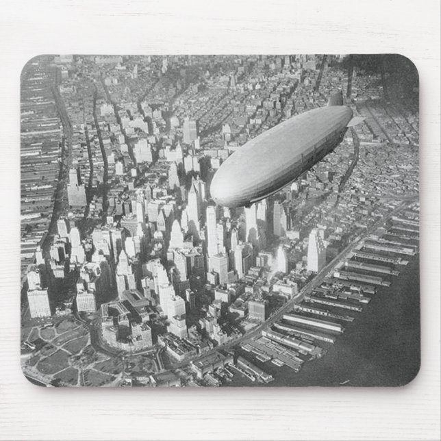 Manhattan Blimp Mouse Pad (Front)
