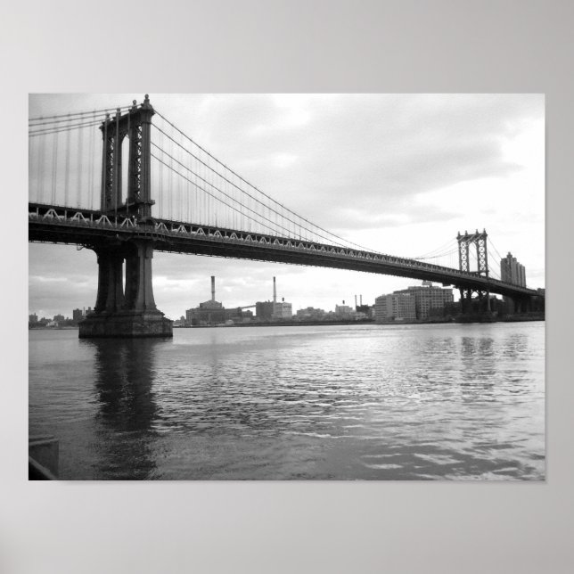 Manhattan Bridge - 15 x 11 poster - No Border (Front)