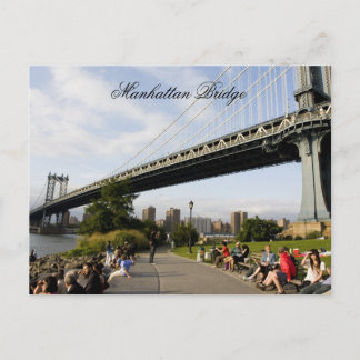 Manhattan Bridge, New York Postcard