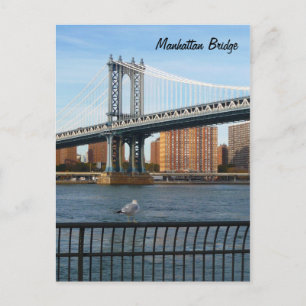 Manhattan Bridge Postcard