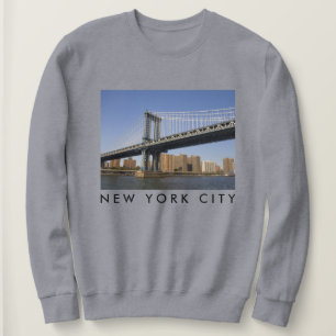 Manhattan Bridge the East River   New York City Sweatshirt