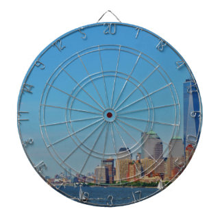 Manhattan Brooklyn New York NYC Dartboard