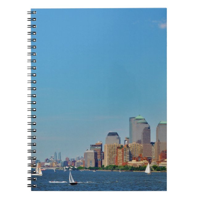 Manhattan Brooklyn New York NYC Notebook (Front)