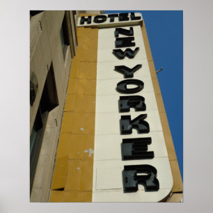 Manhattan Building Art Deco Poster