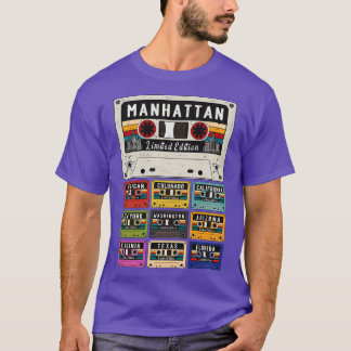 Manhattan City retro 1 T-Shirt