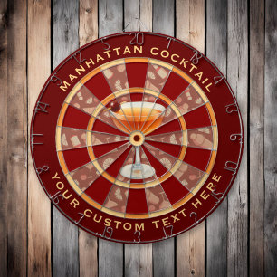 Manhattan Cocktail Dartboard
