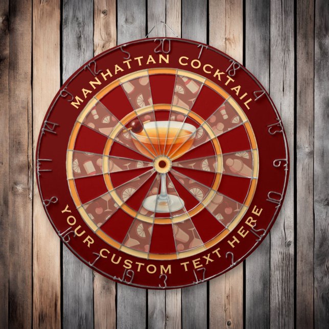 Manhattan Cocktail Dartboard (Creator Uploaded)