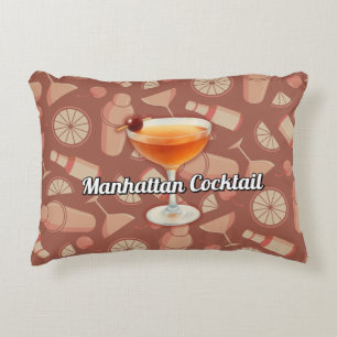 Manhattan Cocktail Decorative Cushion