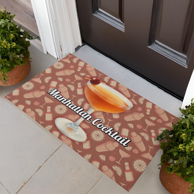 Manhattan Cocktail Doormat (Creator Uploaded)