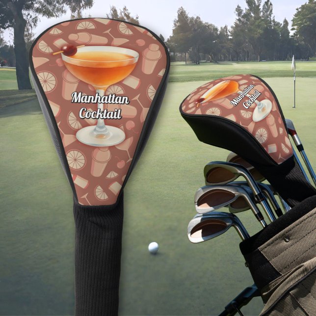 Manhattan Cocktail Golf Head Cover (Creator Uploaded)