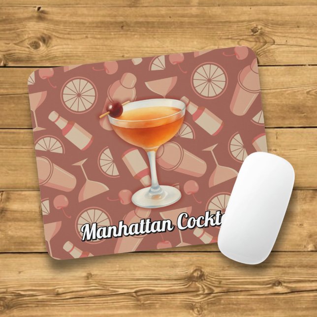 Manhattan Cocktail Mouse Pad (Creator Uploaded)