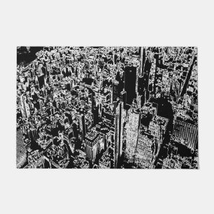Manhattan designed doormat