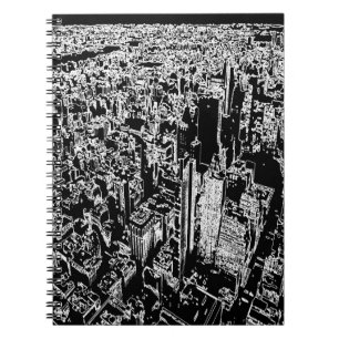 Manhattan designed notebook