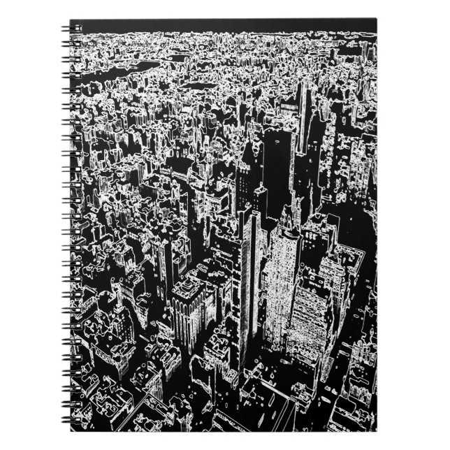 Manhattan designed notebook (Front)