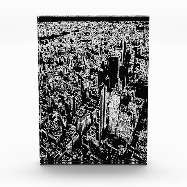 Manhattan designed photo block (Front)