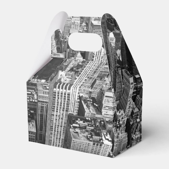Manhattan from Above Favour Box (Front Side)