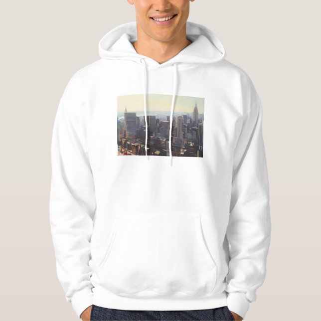 Manhattan from the Rockefeller Building 2012 Hoodie (Front)