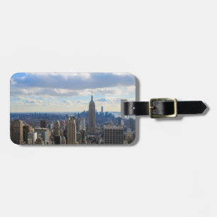Manhattan from the Top of the Rock, New York City Luggage Tag