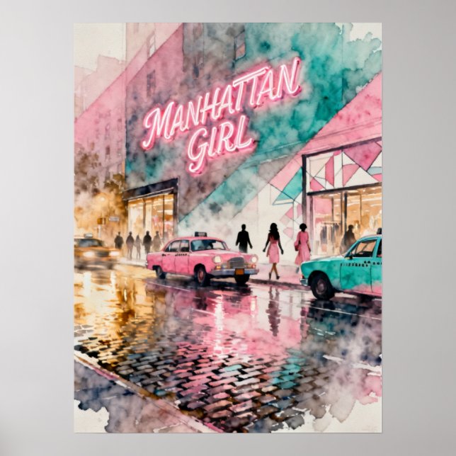 Manhattan Girl Poster (Front)