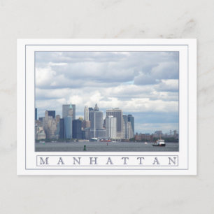 Manhattan Island Postcard