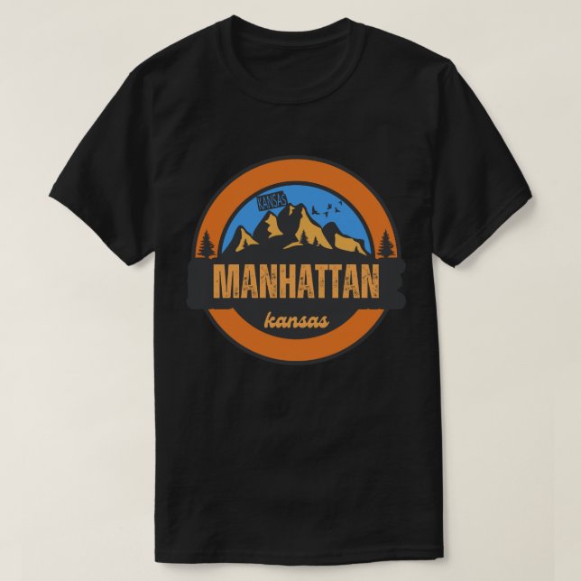Manhattan, Kansas T-Shirt (Design Front)