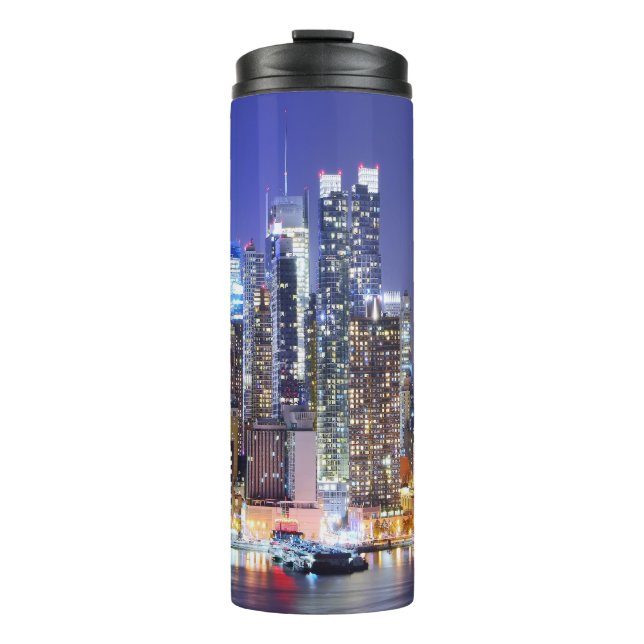 Manhattan Megalopolis Thermal Tumbler (Front)