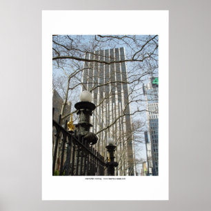 manhattan morning poster