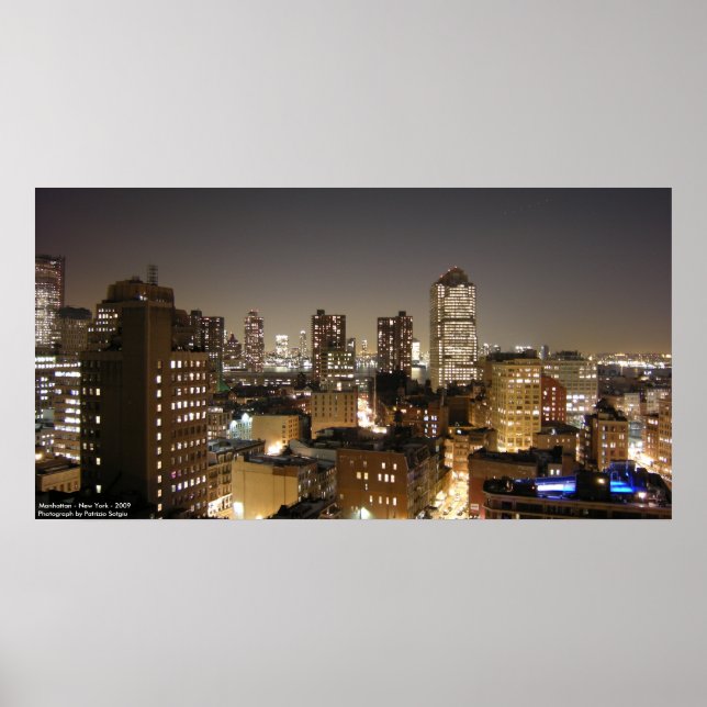 Manhattan, New York, 2009 Poster (Front)
