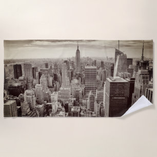 Manhattan, New York Beach Towel