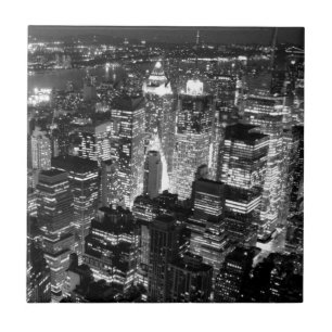 Manhattan New York City Ceramic Tile