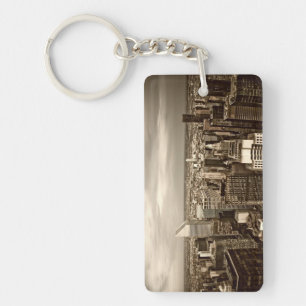 Manhattan New York City Key Ring