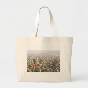 Manhattan New York City Large Tote Bag