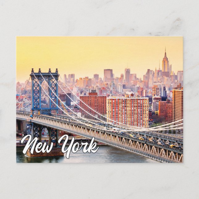 Manhattan, New York City, USA Postcard (Front)