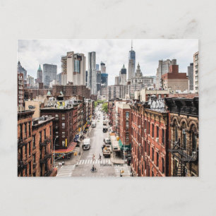Manhattan, New York cityscape photograph Postcard