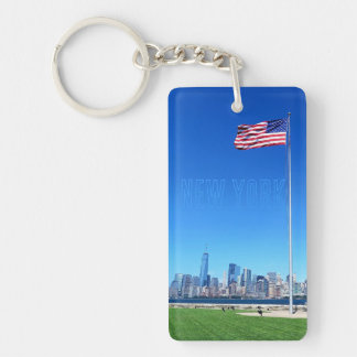 Manhattan, New York Key Ring