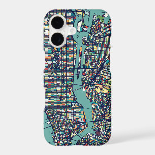 Manhattan New York Map