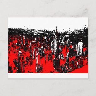 Manhattan New York Postcard