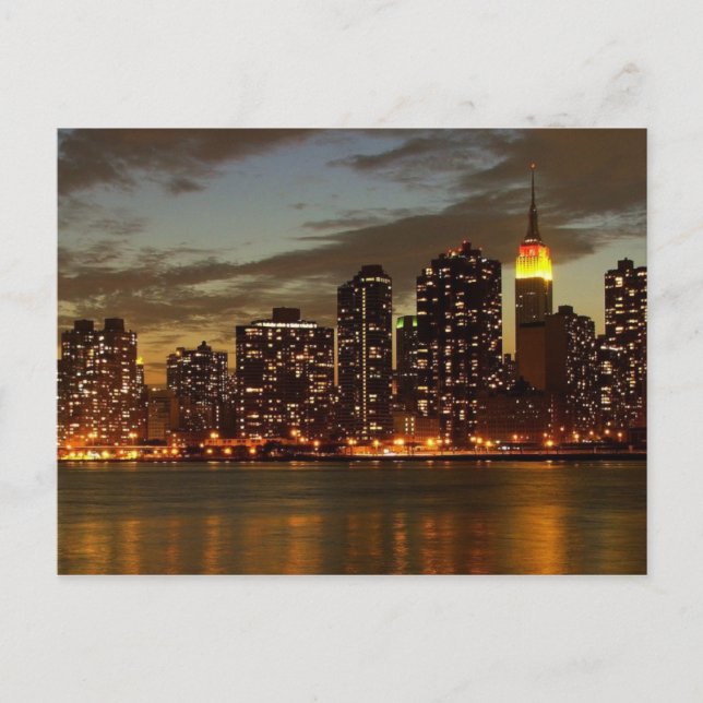 Manhattan, New York Postcard (Front)